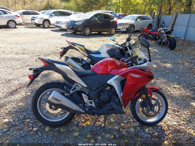 Aukcja sprzedaży 2012 Honda Cbr250 R, vin: MLHMC4108C5208646, numer aukcji: 46191581