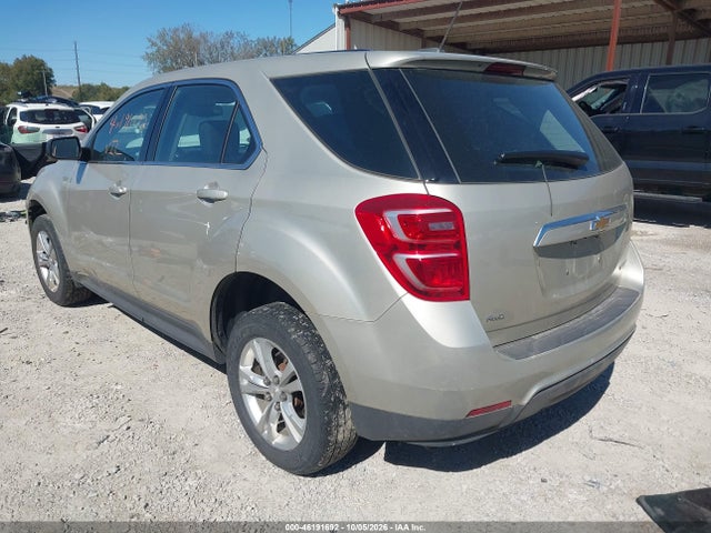 46191692 :رقم المزاد ، 1GNFLEEK3GZ106836 vin ، 2016 Chevrolet Equinox Ls مزاد بيع