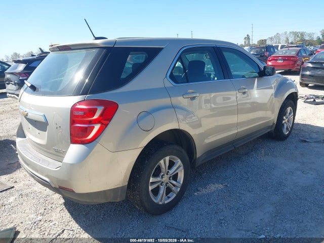 46191692 :رقم المزاد ، 1GNFLEEK3GZ106836 vin ، 2016 Chevrolet Equinox Ls مزاد بيع