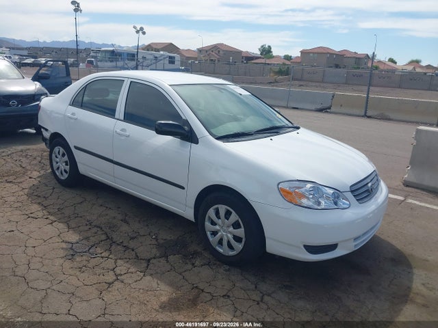 2004 Toyota Corolla Ce მანქანა იყიდება აუქციონზე, vin: JTDBR32E342026174, აუქციონის ნომერი: 46191697