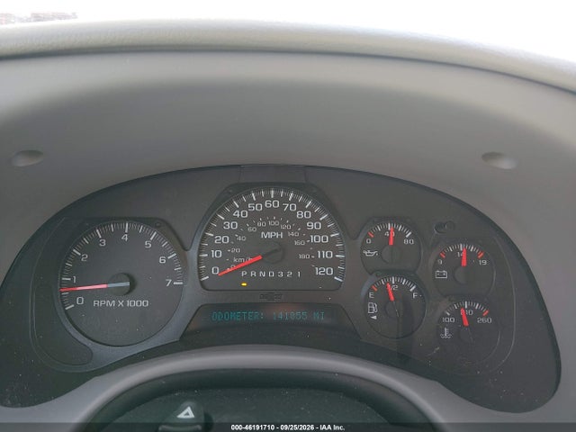 Продаж на аукціоні авто 2007 Chevrolet Trailblazer Lt, vin: 1GNDT13S672203184, номер лоту: 46191710