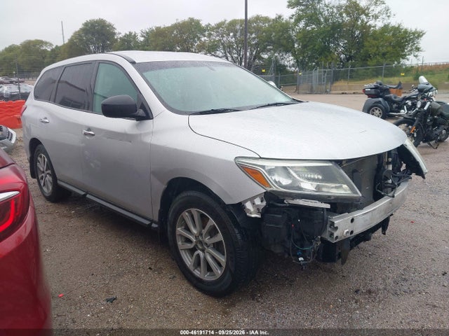 2014 Nissan Pathfinder S მანქანა იყიდება აუქციონზე, vin: 5N1AR2MM9EC616896, აუქციონის ნომერი: 46191714