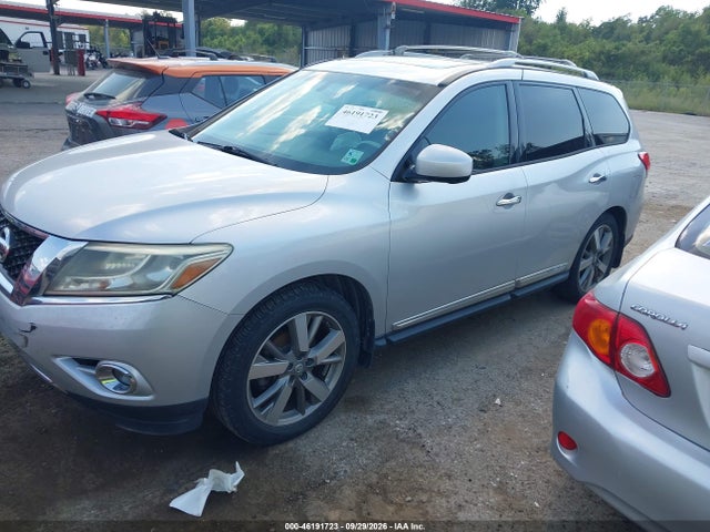 46191723 :رقم المزاد ، 5N1AR2MNXEC687713 vin ، 2014 Nissan Pathfinder Platinum مزاد بيع