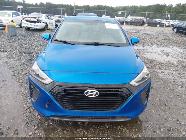 2018 Hyundai Ioniq Hybrid მანქანა იყიდება აუქციონზე, vin: KMHC65LC5JU087625, აუქციონის ნომერი: 46191767