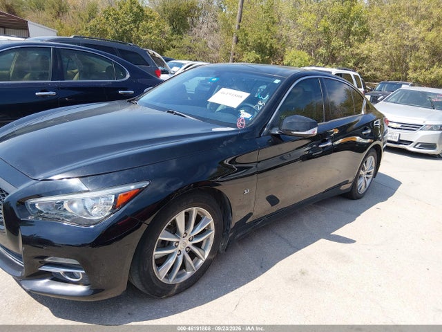 2014 Infiniti Q50 Premium მანქანა იყიდება აუქციონზე, vin: JN1BV7AP5EM674100, აუქციონის ნომერი: 46191808