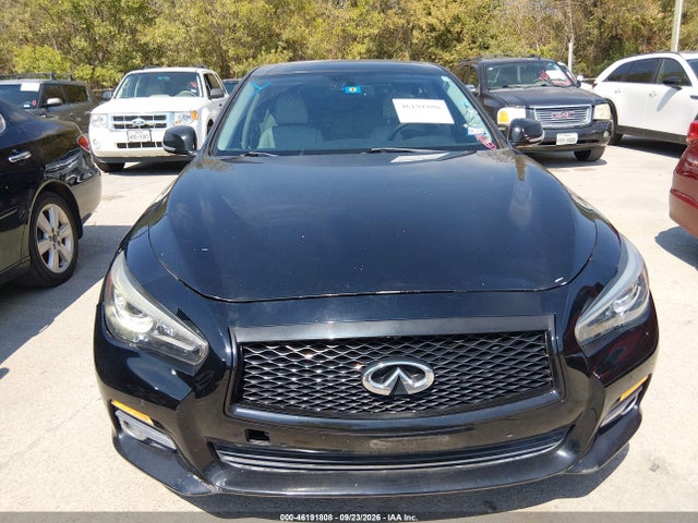 2014 Infiniti Q50 Premium მანქანა იყიდება აუქციონზე, vin: JN1BV7AP5EM674100, აუქციონის ნომერი: 46191808