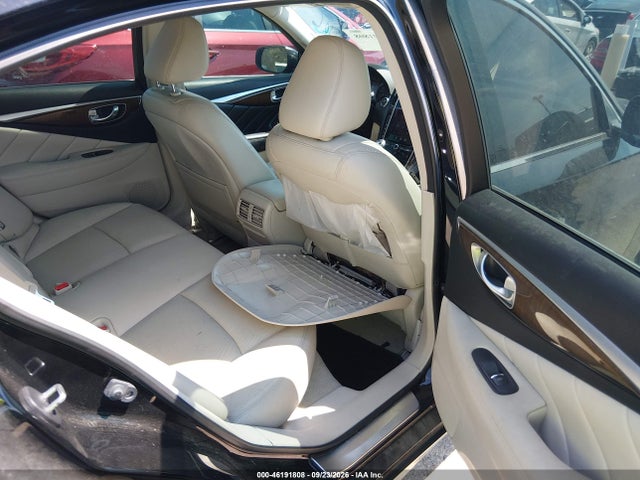 2014 Infiniti Q50 Premium მანქანა იყიდება აუქციონზე, vin: JN1BV7AP5EM674100, აუქციონის ნომერი: 46191808