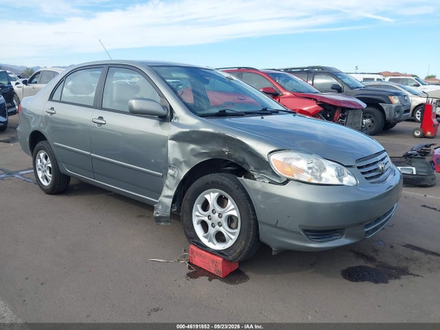 Продаж на аукціоні авто 2003 Toyota Corolla Le, vin: 1NXBR32EX3Z060370, номер лоту: 46191852