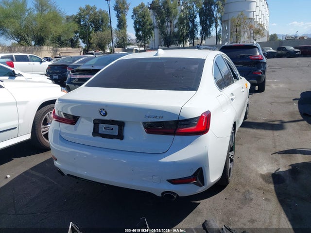 2022 Bmw 330i მანქანა იყიდება აუქციონზე, vin: 3MW5R1J01N8C48526, აუქციონის ნომერი: 46191934
