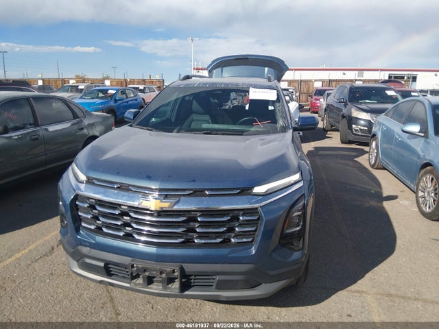 2025 Chevrolet Equinox Fwd Lt მანქანა იყიდება აუქციონზე, vin: 3GNAXHEG3SL211386, აუქციონის ნომერი: 46191937
