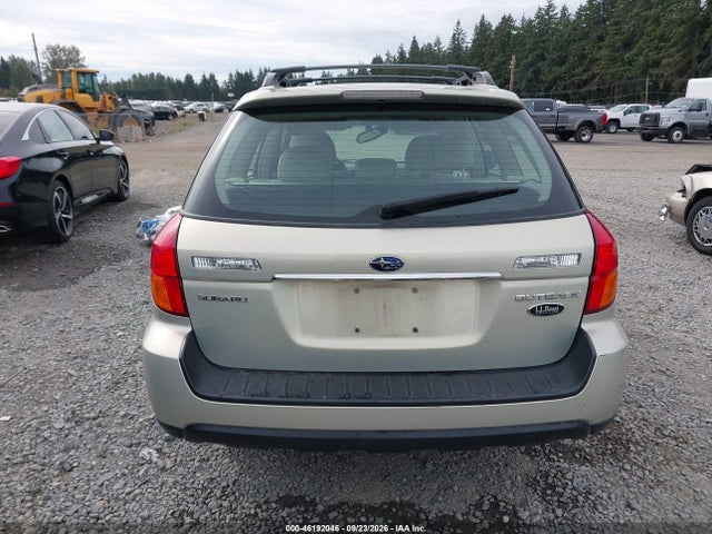 Aukcja sprzedaży 2005 Subaru Outback 3.0r L.l. Bean Edition, vin: 4S4BP86C854366885, numer aukcji: 46192046