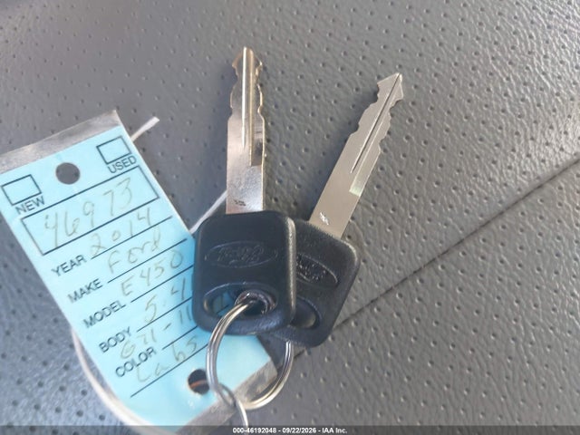 46192048 :رقم المزاد ، 1FDWE4FL6EDA77925 vin ، 2014 Ford Econoline E450 Super Duty Cutwy Van مزاد بيع