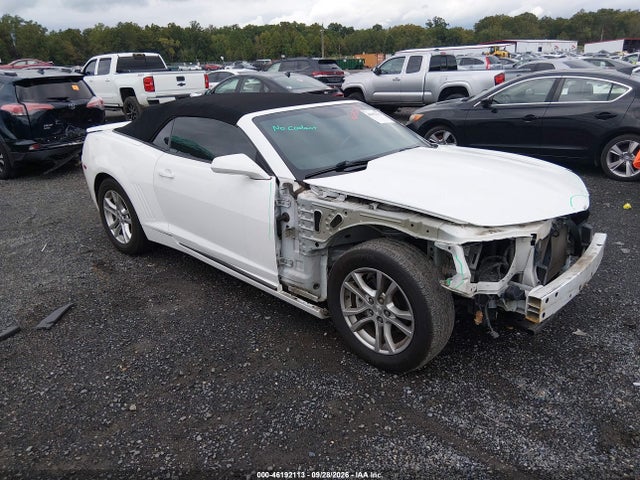 2014 Chevrolet Camaro 1lt მანქანა იყიდება აუქციონზე, vin: 2G1FB3D32E9290287, აუქციონის ნომერი: 46192113