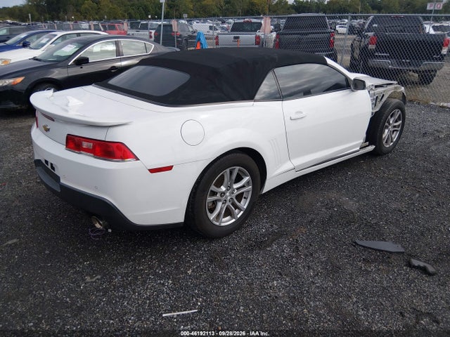 2014 Chevrolet Camaro 1lt მანქანა იყიდება აუქციონზე, vin: 2G1FB3D32E9290287, აუქციონის ნომერი: 46192113