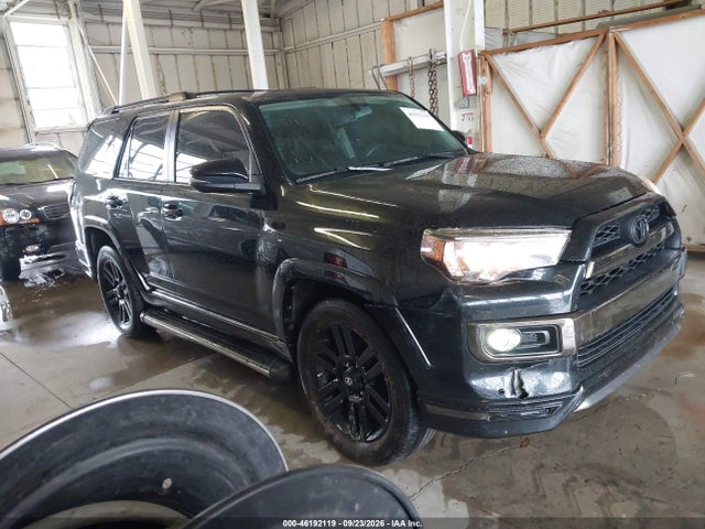 Продажа на аукционе авто 2019 Toyota 4runner Limited Nightshade, vin: JTEBU5JRXK5626275, номер лота: 46192119