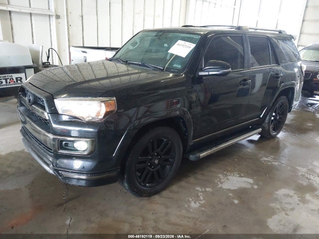 Продажа на аукционе авто 2019 Toyota 4runner Limited Nightshade, vin: JTEBU5JRXK5626275, номер лота: 46192119