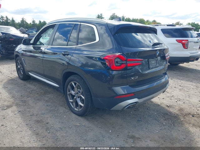Продаж на аукціоні авто 2022 Bmw X3 Xdrive30i, vin: 5UX53DP05N9K23601, номер лоту: 46192122