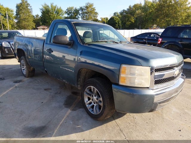 Auction sale of the 2007 Chevrolet Silverado 1500 Work Truck, vin: 1GCEC14C17E585448, lot number: 46192131