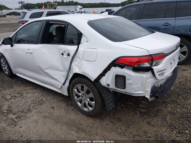 2025 Toyota Corolla Le მანქანა იყიდება აუქციონზე, vin: 5YFB4MDE5SP307148, აუქციონის ნომერი: 46192133