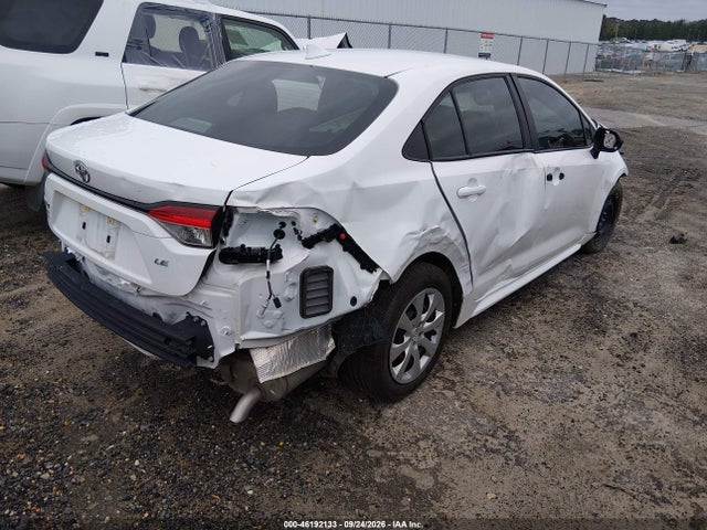 2025 Toyota Corolla Le მანქანა იყიდება აუქციონზე, vin: 5YFB4MDE5SP307148, აუქციონის ნომერი: 46192133