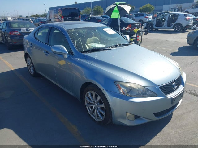 Продаж на аукціоні авто 2006 Lexus Is 250, vin: JTHBK262865008784, номер лоту: 46192135