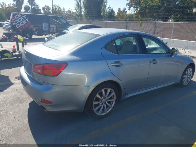 Продаж на аукціоні авто 2006 Lexus Is 250, vin: JTHBK262865008784, номер лоту: 46192135