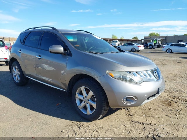 46192195 :رقم المزاد ، JN8AZ18W69W103298 vin ، 2009 Nissan Murano S مزاد بيع