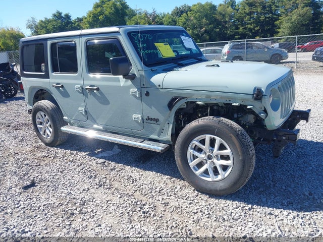 Auction sale of the 2023 Jeep Wrangler 4-door Sport S 4x4, vin: 1C4HJXDGXPW619566, lot number: 46192247