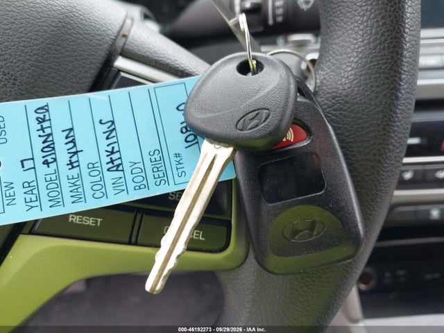 46192273 :رقم المزاد ، 5NPD84LF0HH039588 vin ، 2017 Hyundai Elantra Se مزاد بيع