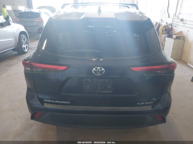 2021 Toyota Highlander Xle მანქანა იყიდება აუქციონზე, vin: 5TDGZRBH5MS554312, აუქციონის ნომერი: 46192307