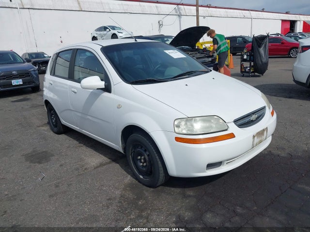 46192365 :رقم المزاد ، KL1TD62665B408379 vin ، 2005 Chevrolet Aveo Special Value مزاد بيع