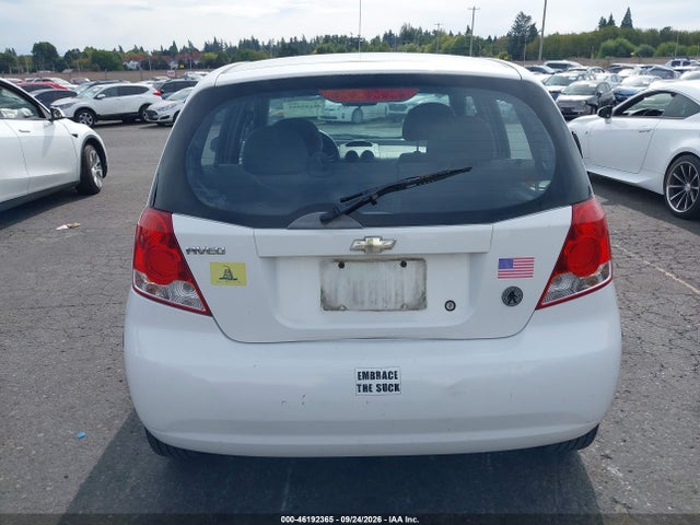 46192365 :رقم المزاد ، KL1TD62665B408379 vin ، 2005 Chevrolet Aveo Special Value مزاد بيع