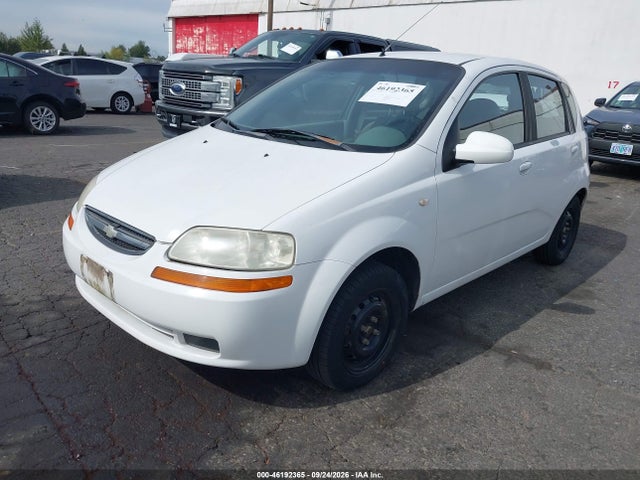 46192365 :رقم المزاد ، KL1TD62665B408379 vin ، 2005 Chevrolet Aveo Special Value مزاد بيع