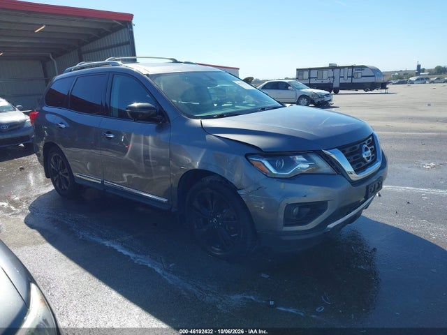 Продаж на аукціоні авто 2017 Nissan Pathfinder Platinum, vin: 5N1DR2MM8HC669493, номер лоту: 46192432