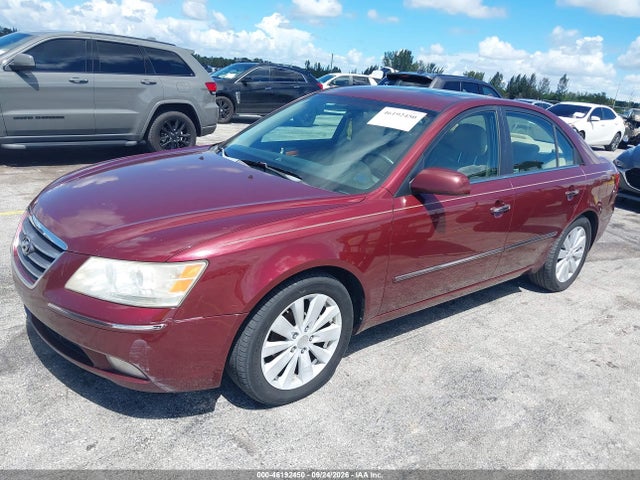 2009 Hyundai Sonata Limited მანქანა იყიდება აუქციონზე, vin: 5NPEU46C09H451481, აუქციონის ნომერი: 46192450