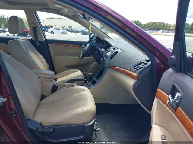 2009 Hyundai Sonata Limited მანქანა იყიდება აუქციონზე, vin: 5NPEU46C09H451481, აუქციონის ნომერი: 46192450