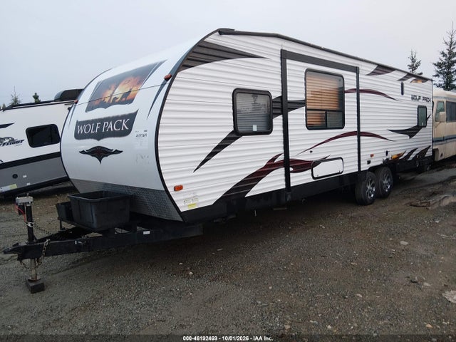 2013 Forest River Wolf Pack Toy Hauler მანქანა იყიდება აუქციონზე, vin: 4X4TCTD24DY205159, აუქციონის ნომერი: 46192469