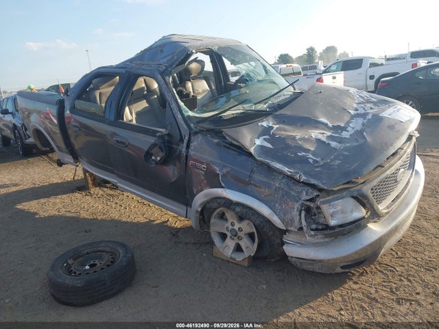 46192490 :رقم المزاد ، 1FTRW08L52KC35067 vin ، 2002 Ford F-150 Lariat/xlt مزاد بيع