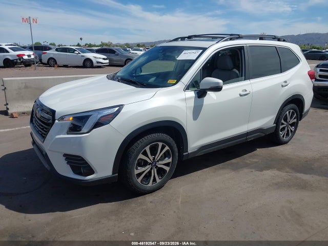 Продажа на аукционе авто 2022 Subaru Forester Limited, vin: JF2SKANC3NH461277, номер лота: 46192547