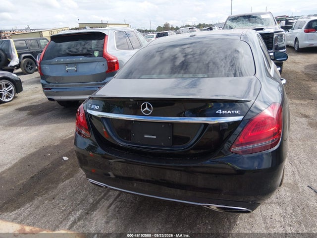 Продажа на аукционе авто 2019 Mercedes-benz C 300 4matic, vin: 55SWF8EB0KU315837, номер лота: 46192588