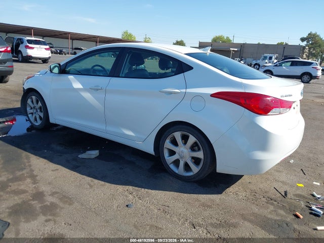 Продаж на аукціоні авто 2012 Hyundai Elantra Limited, vin: 5NPDH4AE2CH112320, номер лоту: 46192596