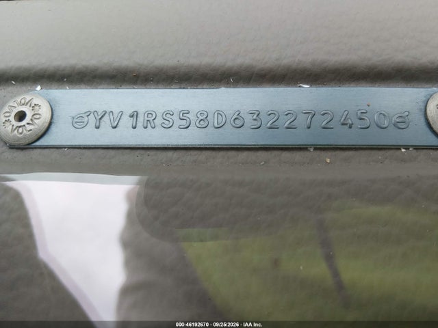 Продажа на аукционе авто 2003 Volvo S60 2.4t, vin: YV1RS58D632272450, номер лота: 46192670