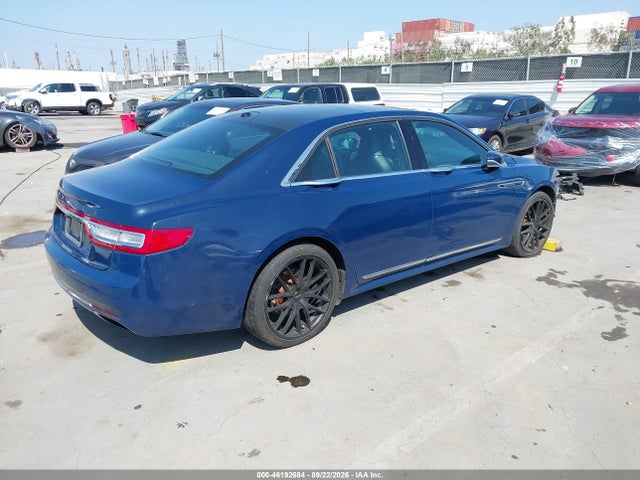 Продажа на аукционе авто 2017 Lincoln Continental Black Label, vin: 1LN6L9BC9H5626573, номер лота: 46192684