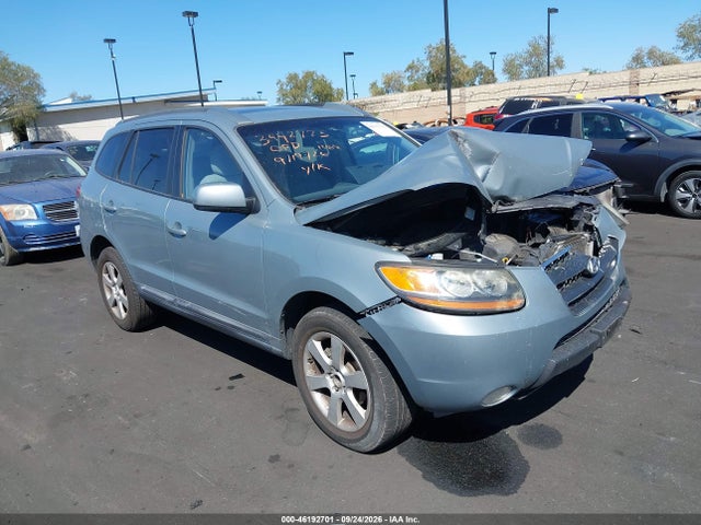 2008 Hyundai Santa Fe Limited/se მანქანა იყიდება აუქციონზე, vin: 5NMSH13E88H130909, აუქციონის ნომერი: 46192701