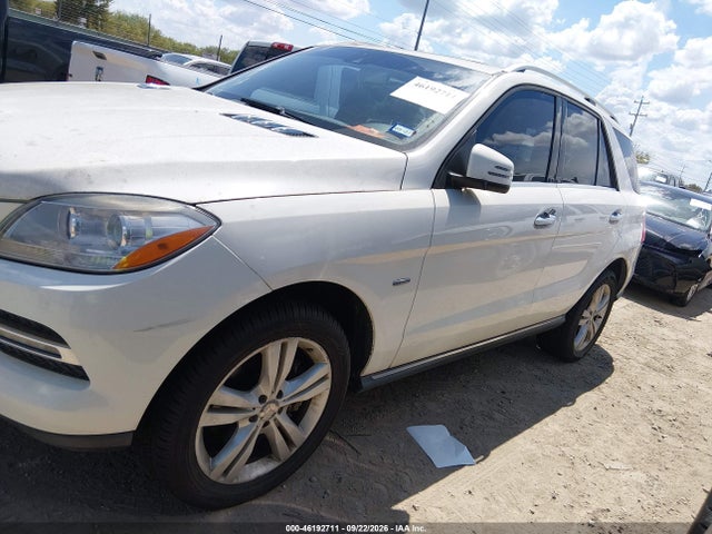 Продажа на аукционе авто 2012 Mercedes-benz M-class Ml 350, vin: 4JGDA5HB6CA054799, номер лота: 46192711