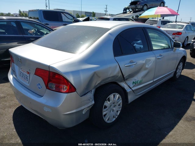 Auction sale of the 2007 Honda Civic Gx, vin: 1HGFA46587L000193, lot number: 46192725