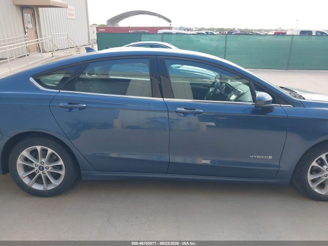 Продажа на аукционе авто 2019 Ford Fusion Hybrid Se, vin: 3FA6P0LU2KR190848, номер лота: 46192871