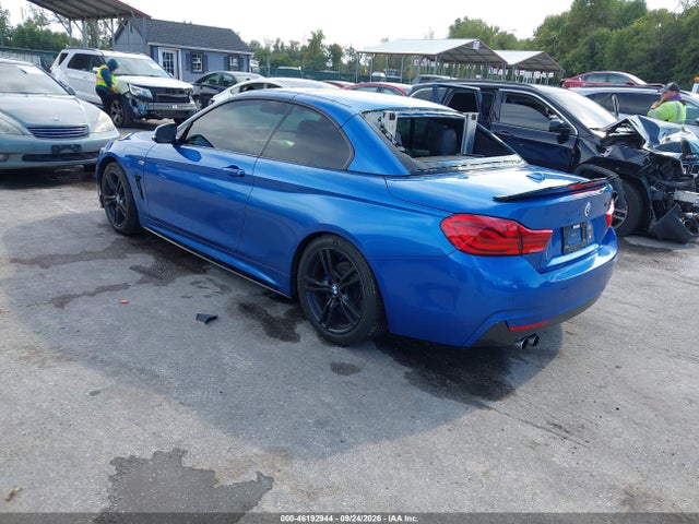 Продажа на аукционе авто 2018 Bmw 430i, vin: WBA4Z1C52JEC59047, номер лота: 46192944