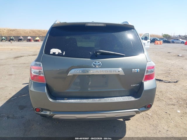 Продаж на аукціоні авто 2010 Toyota Highlander Hybrid Limited W/3rd Row, vin: JTEJW3EH9A2038203, номер лоту: 46193007
