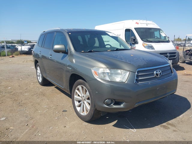 Продаж на аукціоні авто 2010 Toyota Highlander Hybrid Limited W/3rd Row, vin: JTEJW3EH9A2038203, номер лоту: 46193007